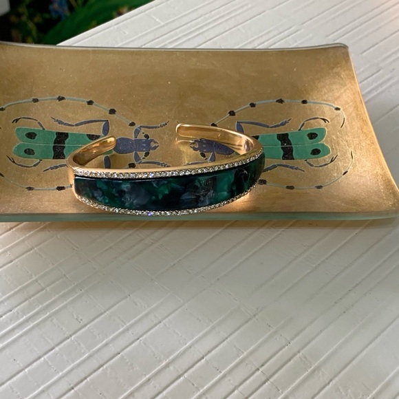 Ann Taylor tortoiseshell print cuff bracelet - Picture 8 of 12